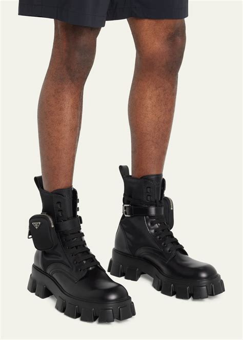 prada men's combat boots|prada aftershave for men boots.